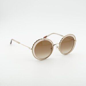 Missoni MIS 0033/S 05BD HA Sunglasses Gold/Sand Round Frame, Brown Lenses